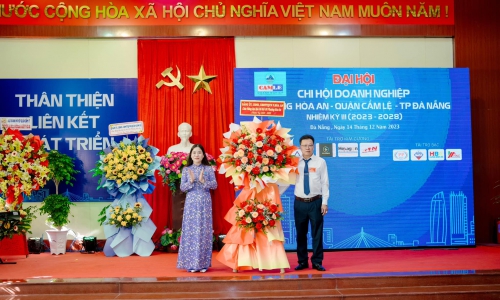 Đại hội chi hội doanh nghiệp phường Hòa An nhiệm kỳ 2023 - 2028